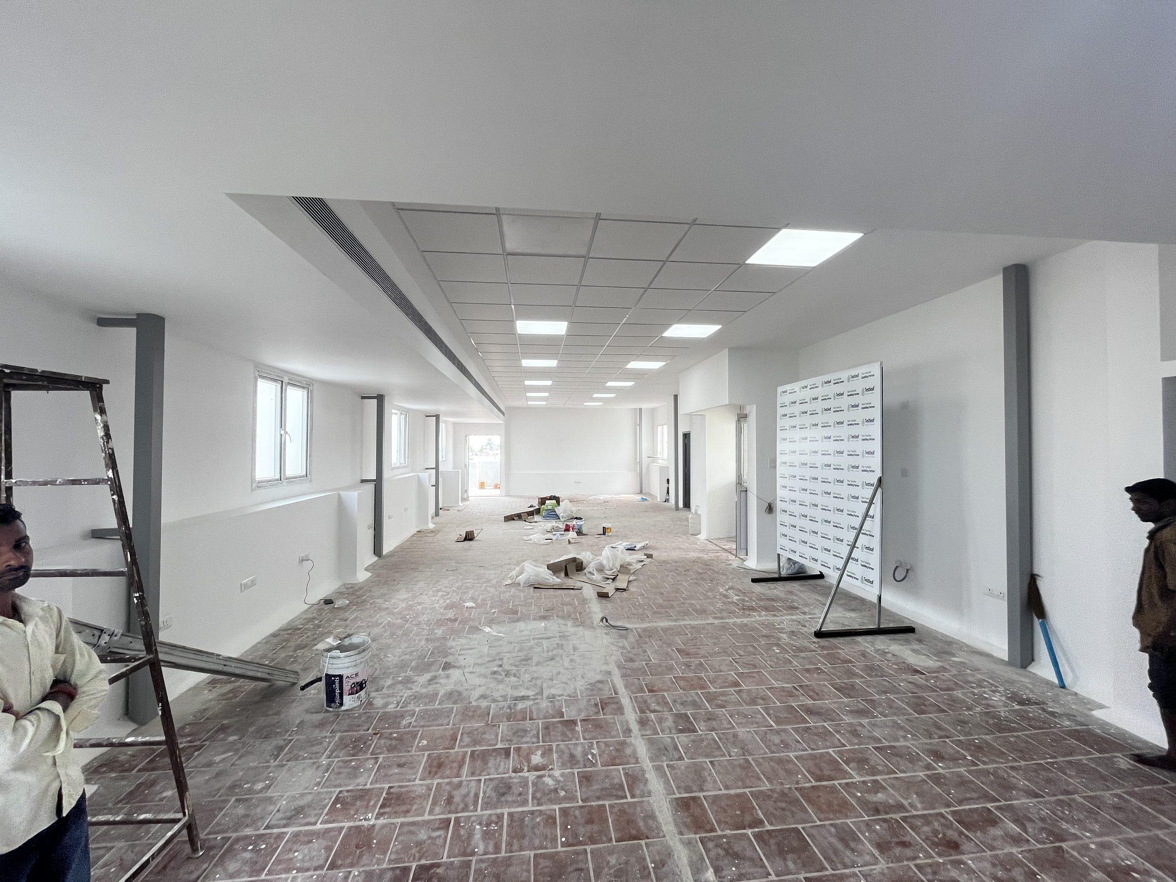 VS Terrace Office, Palavanthangal, Chennai, site work in progress by Pencil Studio (5)