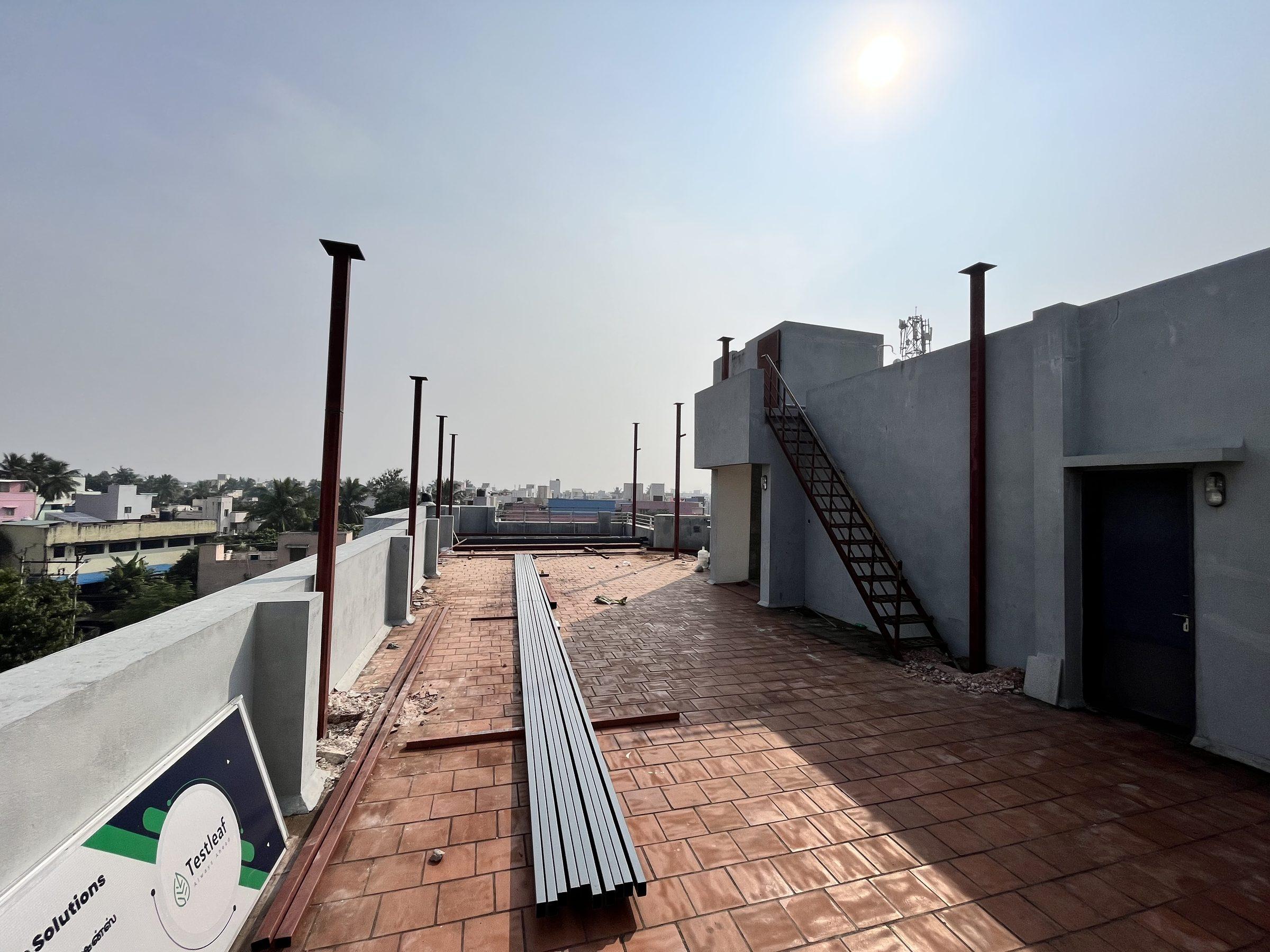 VS Terrace Office, Palavanthangal, Chennai, site work in progress by Pencil Studio (6)