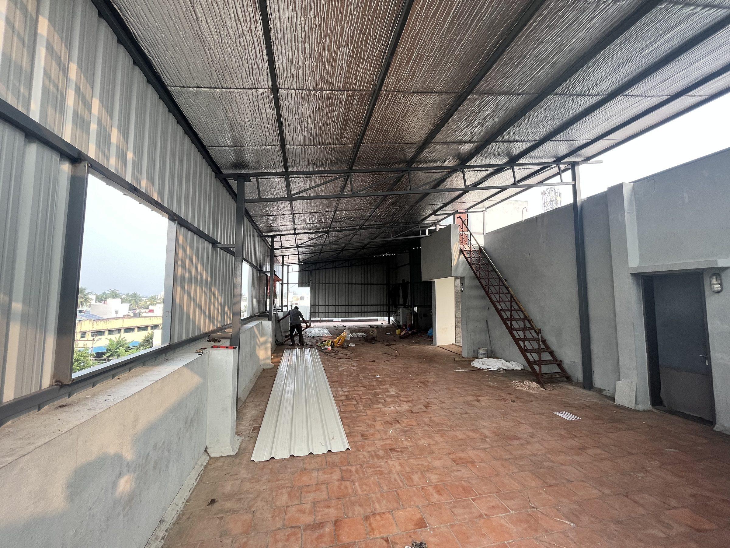 VS Terrace Office, Palavanthangal, Chennai, site work in progress by Pencil Studio (8)
